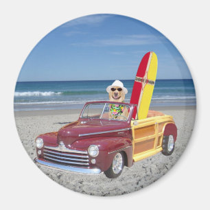 Imán Laboratorio amarillo que conduce Woodie