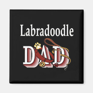 Imán labradoodle dad Magnet