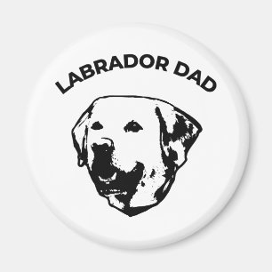 Imán Labrador Dad