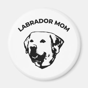 Imán Labrador Mom