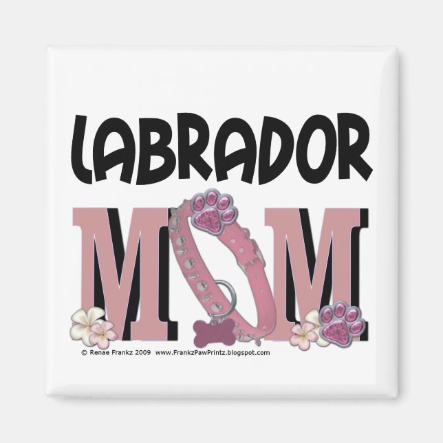 Imán Labrador MOM (Frente)