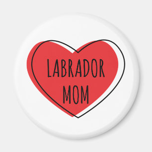 Imán Labrador Mom