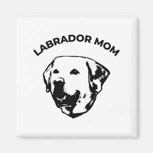 Imán Labrador Mom