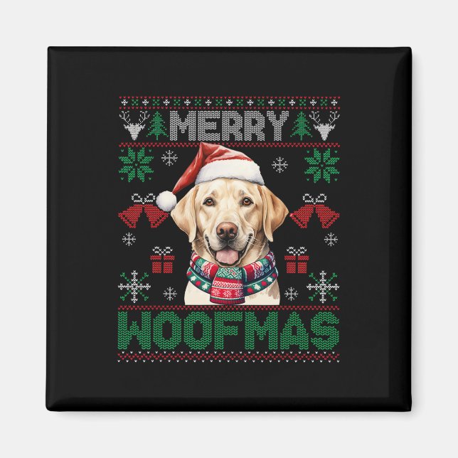 Imán Labrador recupera amargos Woofmas Dog Lo (Frente)