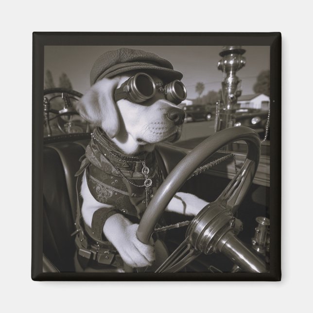 Imán Labrador Recuperador (Frente)