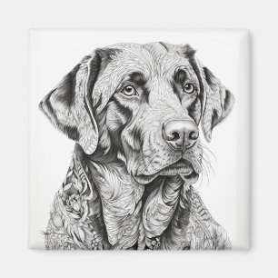 Imán Labrador Recuperever Magnet