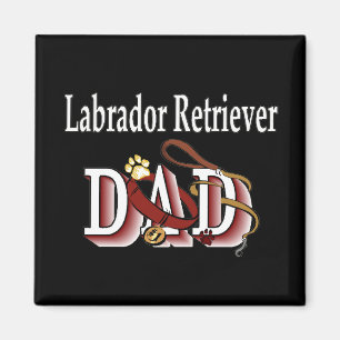 Imán labrador retriever dad Magnet