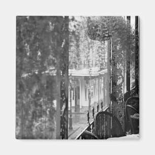 Imán Lace View New Orleans French Quarter Magnet