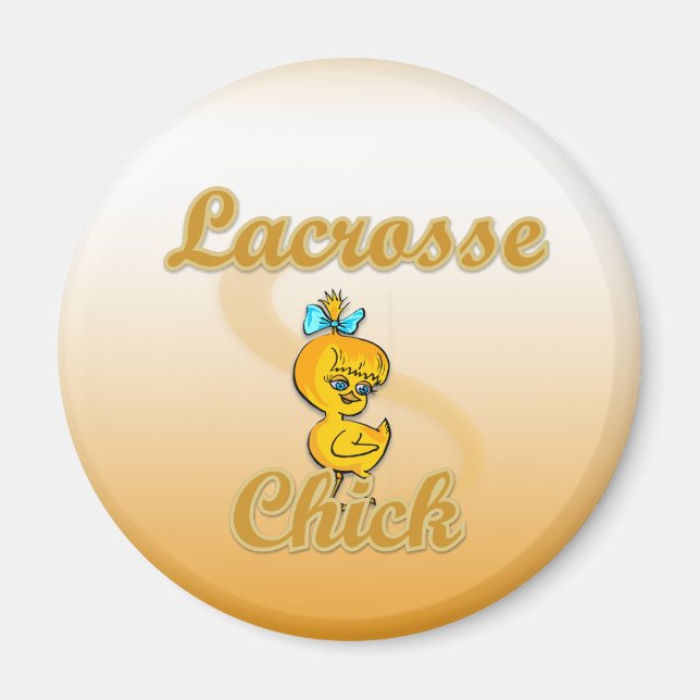 Imán Lacrosse Chick (Frente)