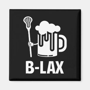 Imán Lacrosse Funny Gift Men Coach Beer Lover B-lex