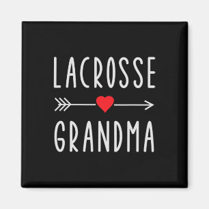 Imán Lacrosse Grandma Funny Lax Amanece Regalo Para Lro