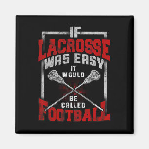 Imán Lacrosse Lax Lacrose Jugador Entrenador de Goalie 