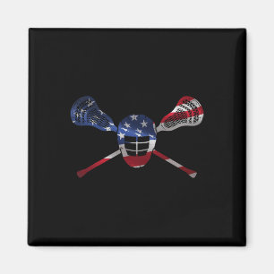 Imán Lacrosse Player Y Coach Relax Bro Lax Lover
