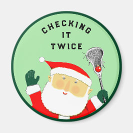 Imán Lacrosse Stocking Stuffer