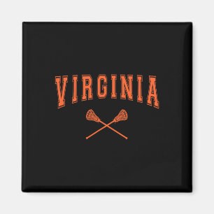 Imán Lacrosse vintage de Virginia