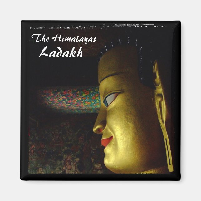 Imán Ladakh, Buda, Los Himalayas (Magnet) (Frente)