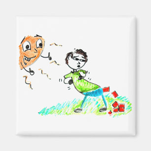 Imán Ladrillos de caca  Thumbs de sol hasta los ladrill