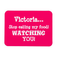 Ladrón de alimentos Advertencia-Fridge Magnet Dive