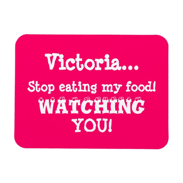 Imán Ladrón de alimentos Advertencia-Fridge Magnet Dive (Horizontal)