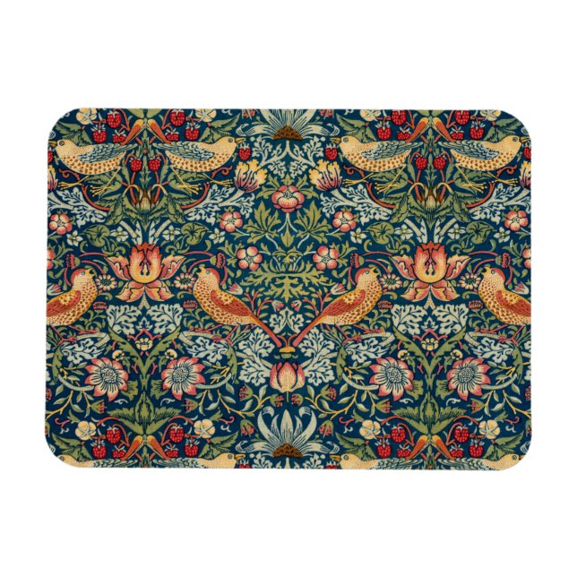 Imán Ladrón de fresa por William Morris (Horizontal)