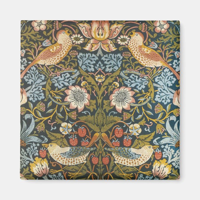 Imán Ladrones de Fresas de William Morris, Arte Antiguo (Frente)