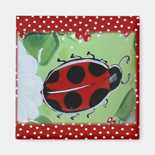 Imán Lady Bug