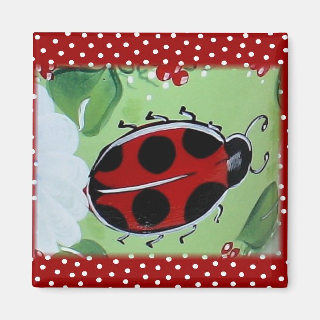 Imán Lady Bug (Frente)