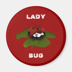 Imán Lady Bug
