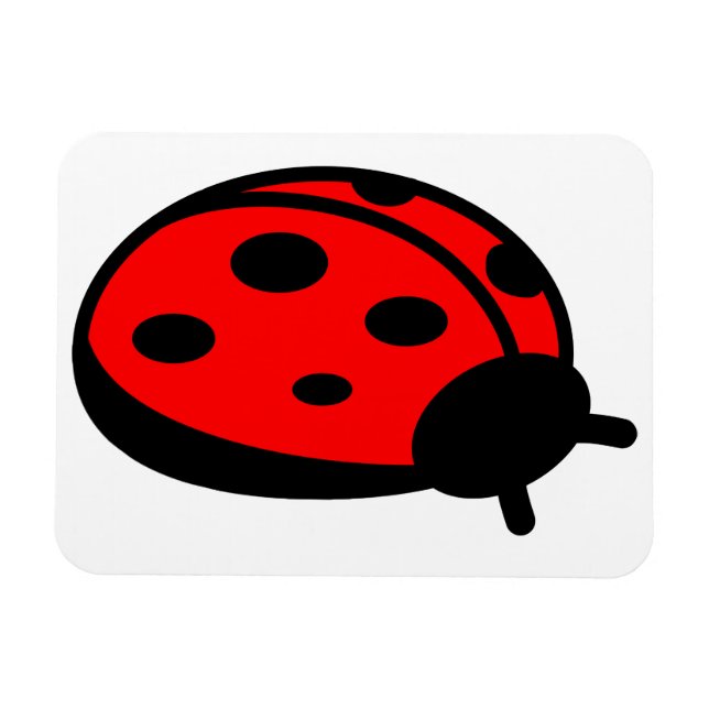 Imán Lady Bug 3"x4" Magnet (Horizontal)
