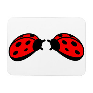 Imán Lady Bugs 3"x4" Magnet