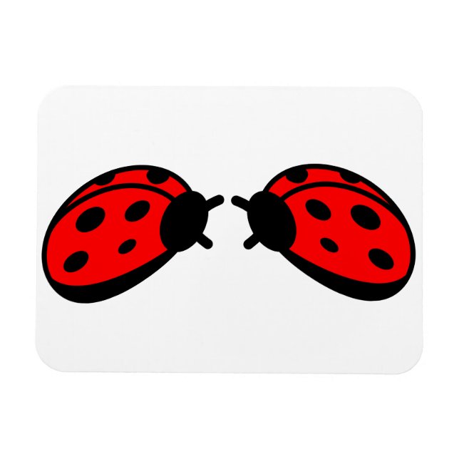 Imán Lady Bugs 3"x4" Magnet (Horizontal)