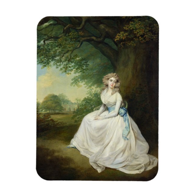 Imán Lady Chambers, c.1789 (aceite sobre lienzo) (Vertical)
