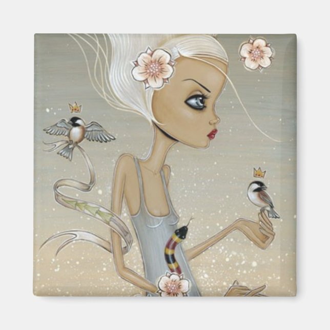 Imán Lady Coral Magnet (Frente)