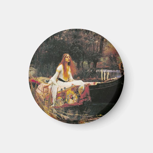 Imán Lady de Shalott Magnet (Frente)