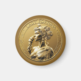 Imán Lady Fortuna, la diosa romana