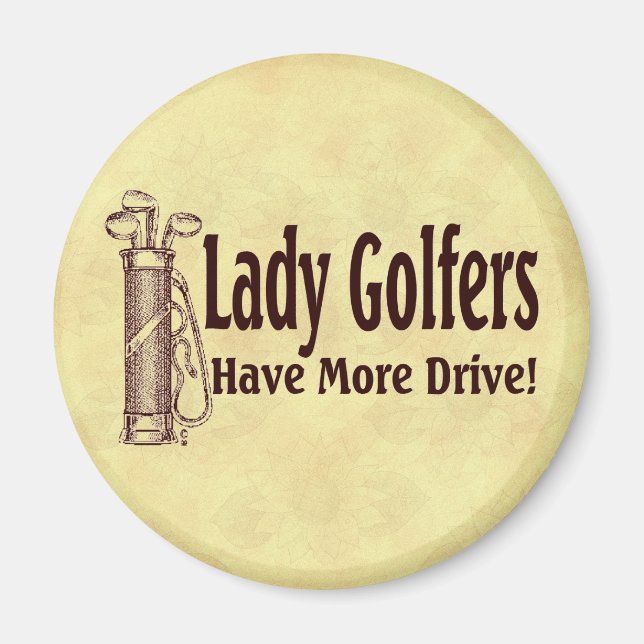 Imán Lady Golfers (Frente)