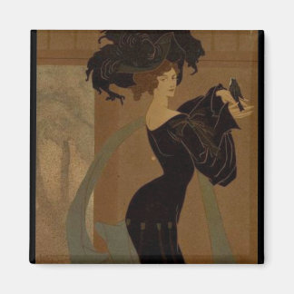 Imán Lady in Black