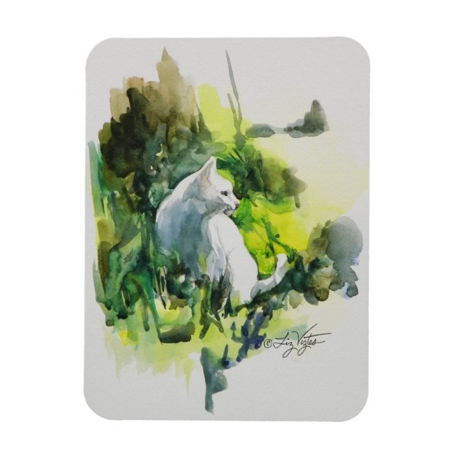 Imán Lady In The Sun Premium Magnet (Vertical)
