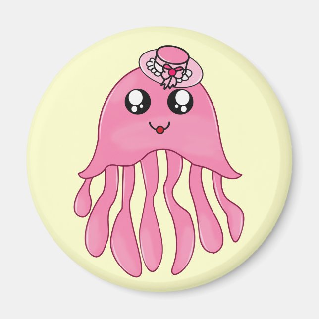 Imán Lady Jellyfish (Frente)