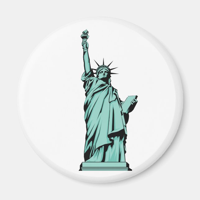 Imán Lady Liberty (Frente)