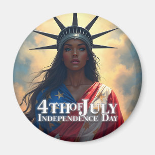 Imán Lady Liberty Reimaginada – Una Nueva Cara de la Li