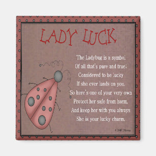 Imán Lady Luck