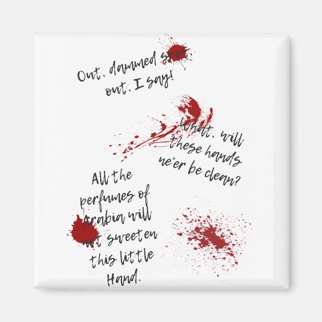 Imán Lady Macbeth Magnet (Frente)