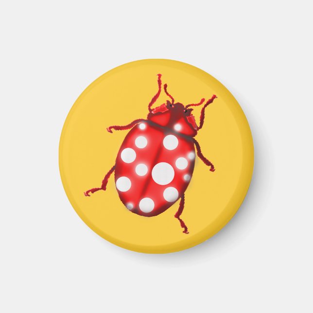Imán Ladybird Lady Bug Gardening Gifts (Frente)