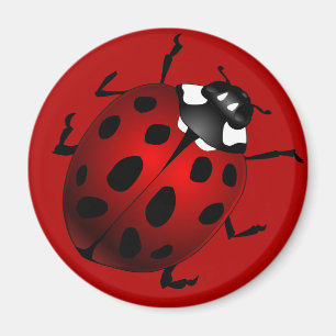 Imán Ladybug Art Magnet Ladybird Ladybug Frids