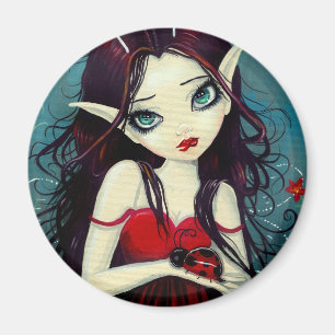 Imán Ladybug Big Eye Fairy Art