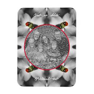 Imán Ladybug En Dogwood Personalizado Añadir Tu Foto
