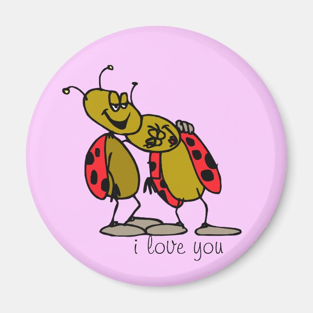 Imán Ladybug Love Magnet (Frente)