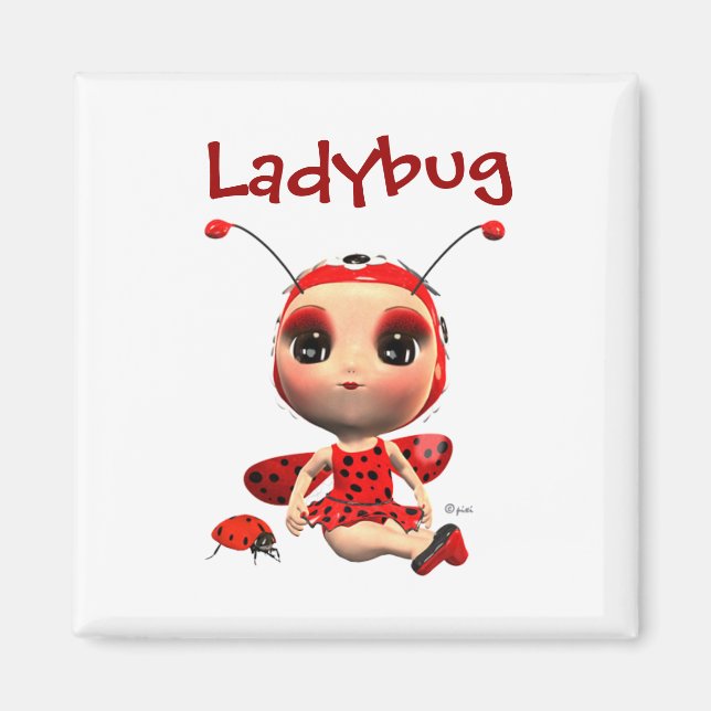 Imán Ladybug Magnet (Frente)