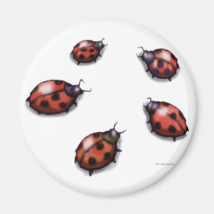 Imán Ladybugs
